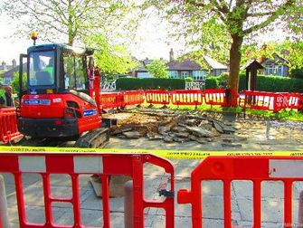 Resurfacing At Ivy Farm Court Shops