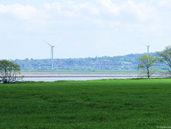 Frodsham Wind Farm Now Visible From Hale Village